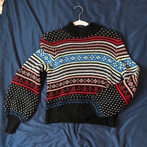 American Eagle Multicolored Knit Sweater Women’s Size Medium